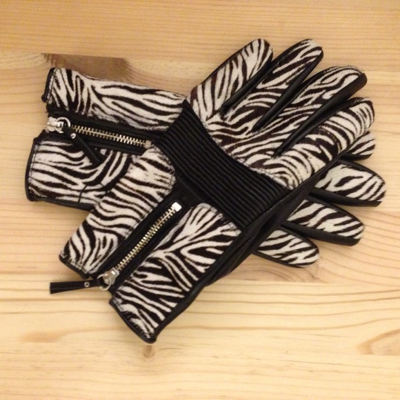 The Kooples Leather Gloves