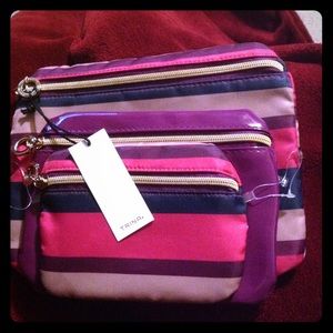Set of 3 makeup/travel bags ,super cute!