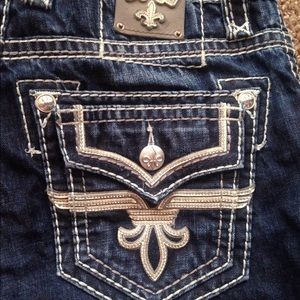 Men Rock revival jeans