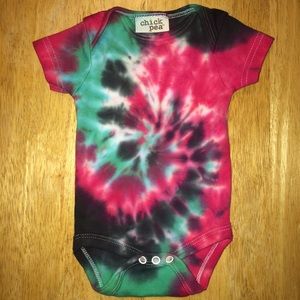 Tie dye onesie