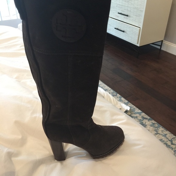 Tory Burch Shoes - Tory burch high suede boots