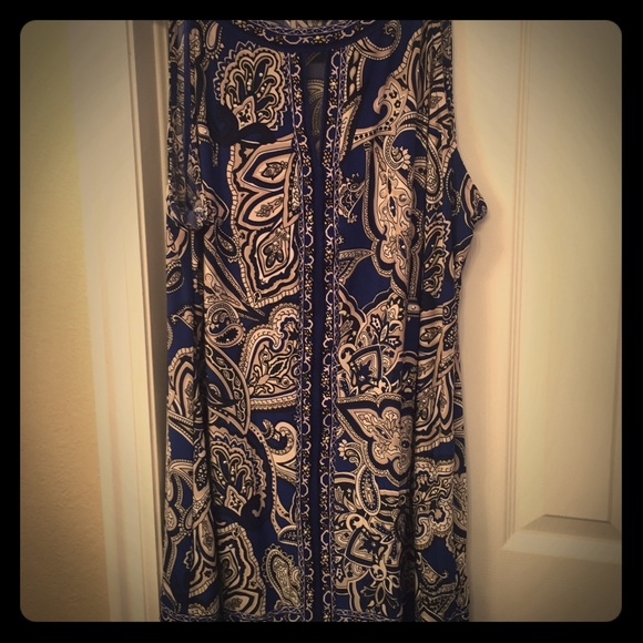 NWOT dress tunic halter with embellishments