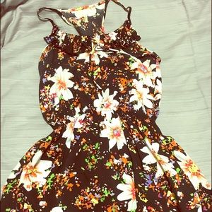 Long blouse with cinched waist