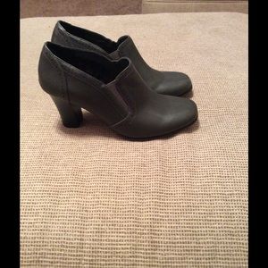 Gray shoes; Never been worn; 3" heel