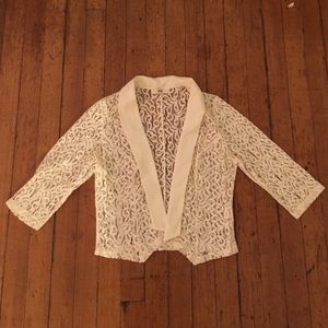 Lace blazer