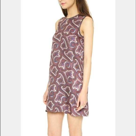 Theory Brindina multi-color sleeveless dress
