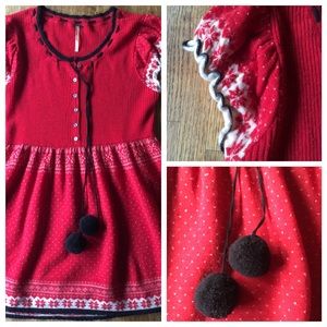 Free People baby doll sweater