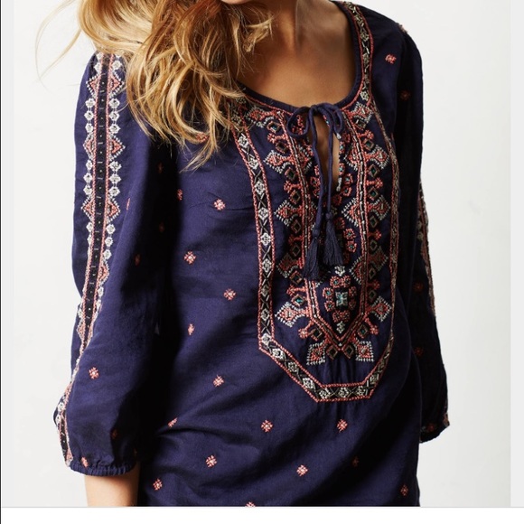 Vanessa Virginia top from Anthropologie.