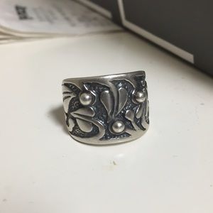 Chunky Sterling silver silpada ring