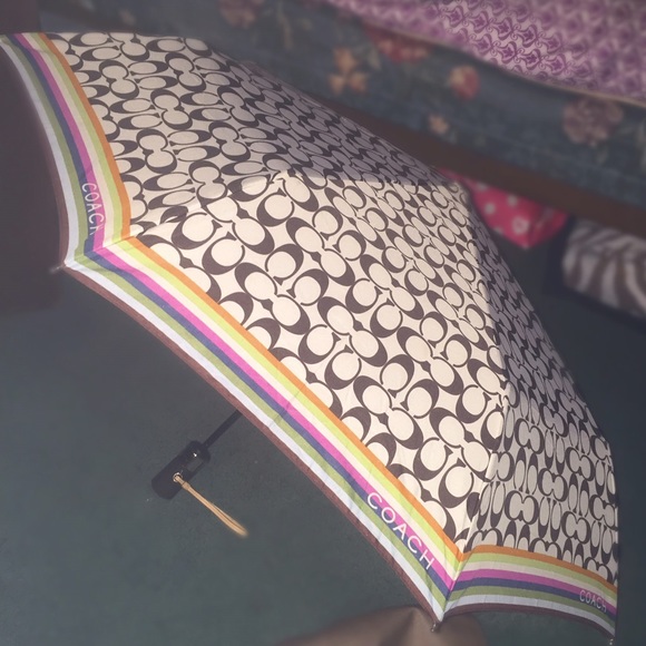 Coach umbrella