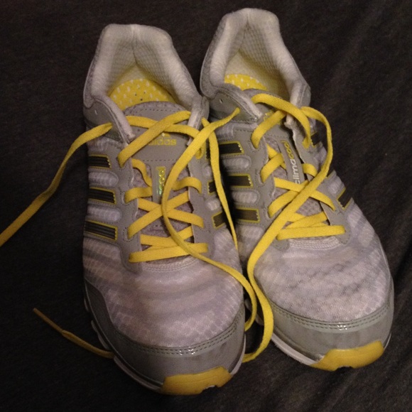 Yellow Adidas Climacool Shoes