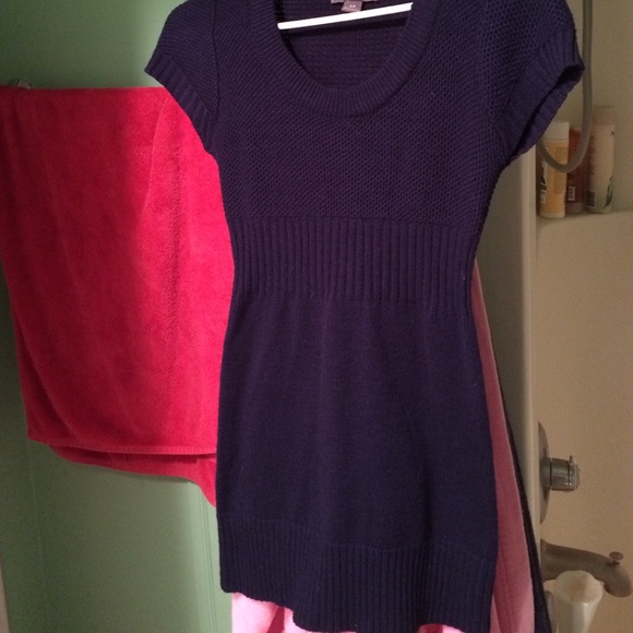 Sweater shirt / mini dress