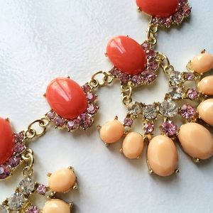 Coral Statement Necklace