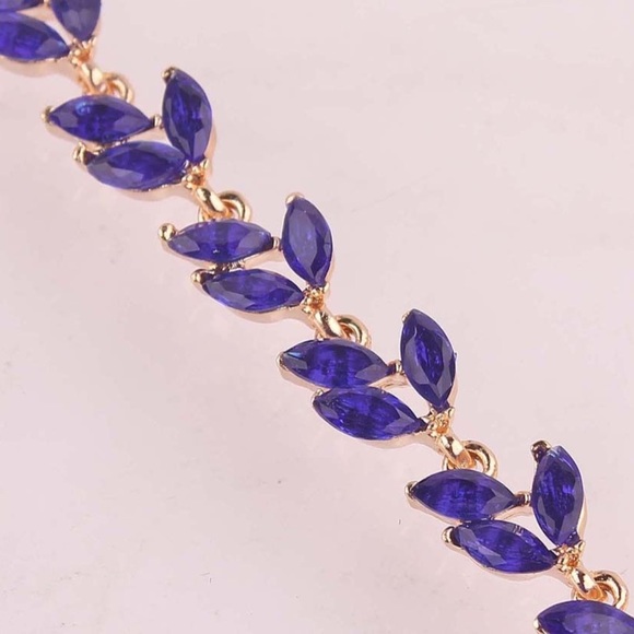 🔷 Sapphire Australian Crystal Bracelet 🔵 - Picture 3 of 4