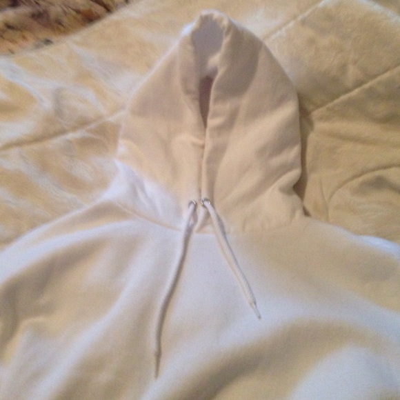 NWOT white hoody