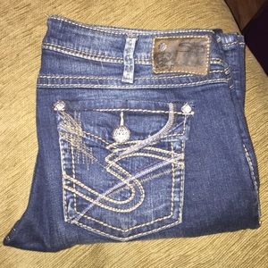 Silver Pioneer Bootcut Jeans