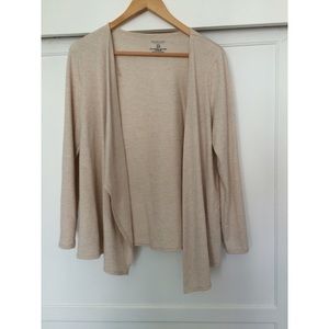 Sonoma Life & Style Beige Cardigan