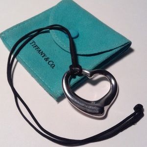 Tiffany Elsa Peretti Open Heart Pendant