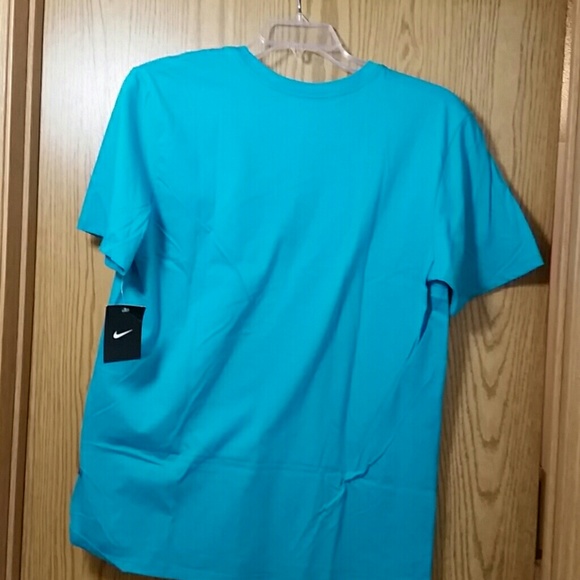 Turquoise Men's Nike Tshirt - Picture 2 of 3