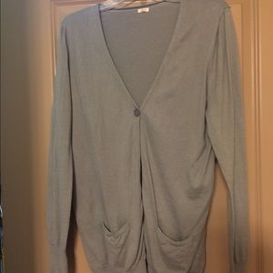 Jcrew gray cardigan