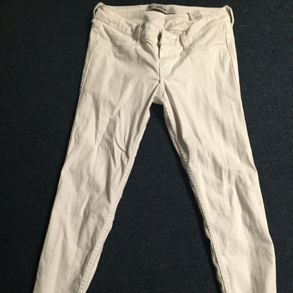 Hollister White Jeans