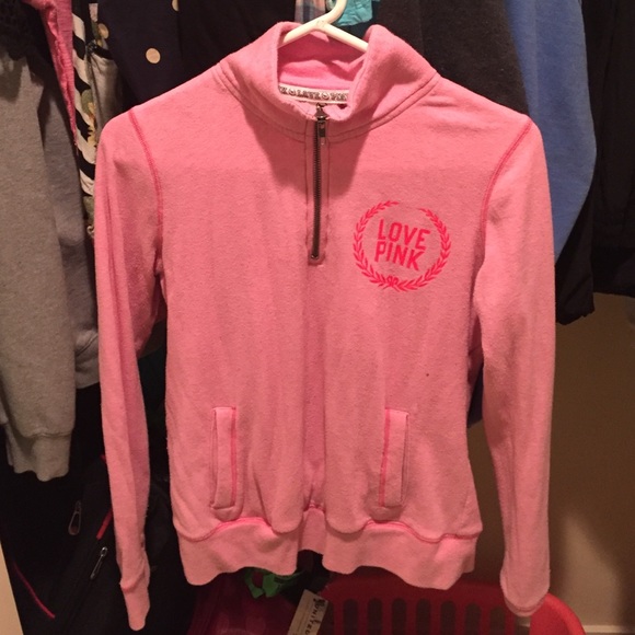 PINK half zip - Picture 1 of 3