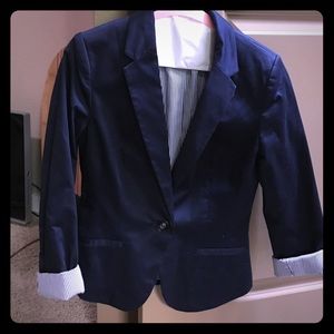 Forever 21 navy blue blazer