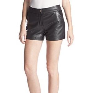 Ted Baker- Devica leather shorts