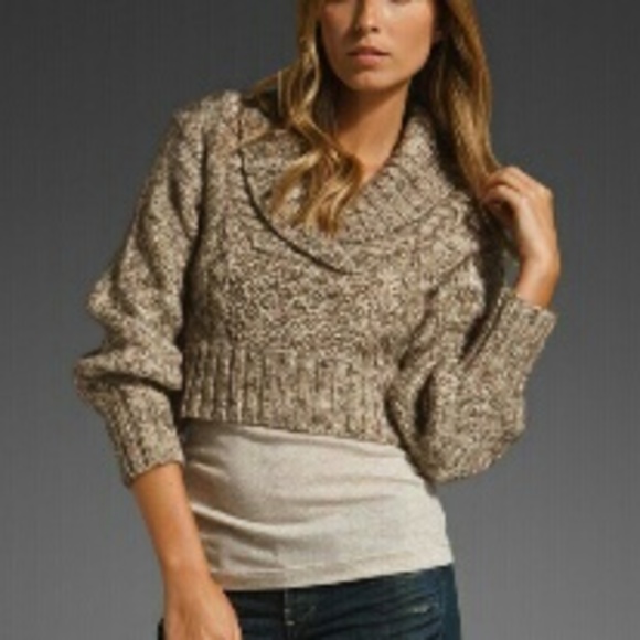 Dolce Vita Brown Melange Sweater