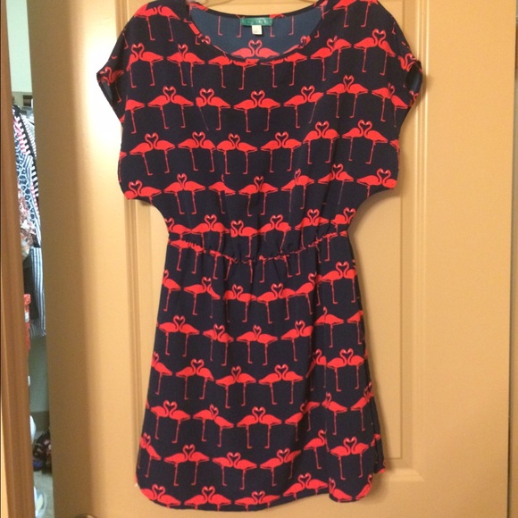 Flamingo dress