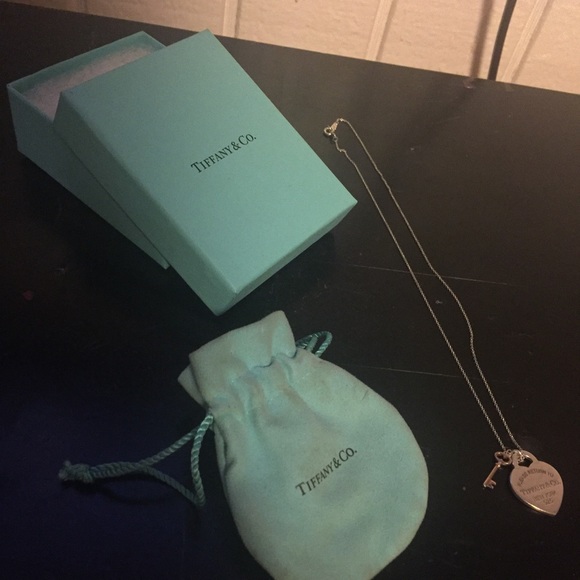 Heart & Key tag Tiffany & Co. Necklace