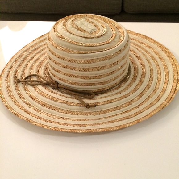 Urban Outfitters Pins and Needles Woven Floppy Hat
