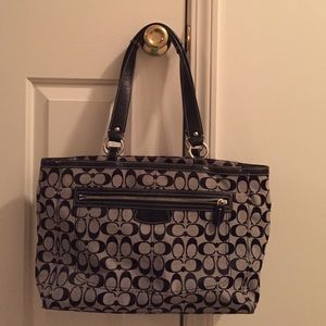 Genuine Coach Purse/Diaper Bag