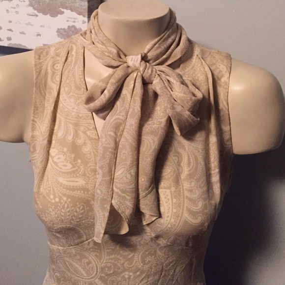 DKNY silk top