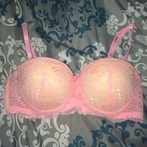 VERY SEXY pink lace bra