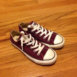 Converse Purple Shoes