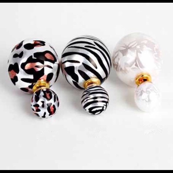 Hot Sale Celebrity Double Pearl Beads Earrings