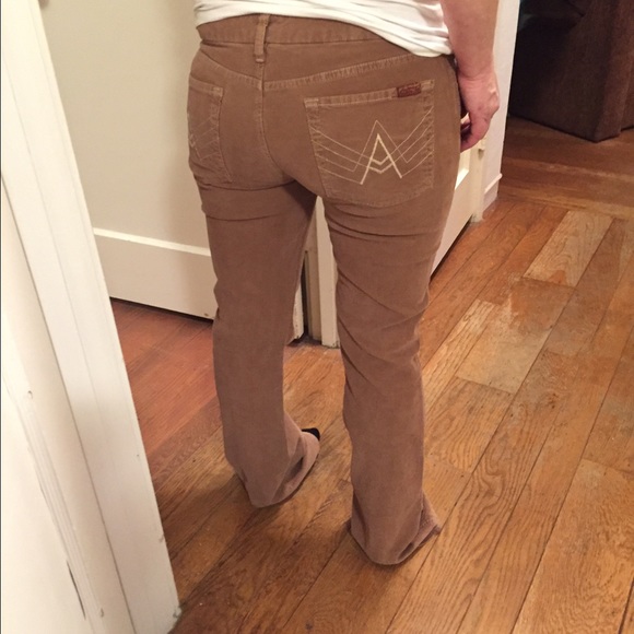 7 for all Mankind Pants - Tan 7 for all man kind, cords SZ 31
