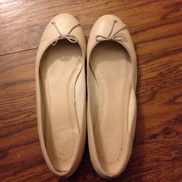 J. Crew Nude Ava Flats