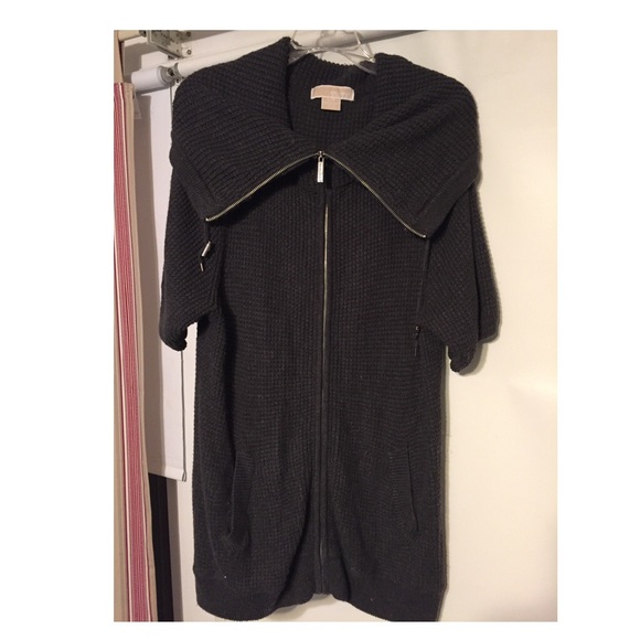 Michael Kors zip up sweater jacket