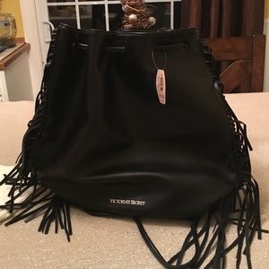 Leather Victoria's Secret fashion show bag!