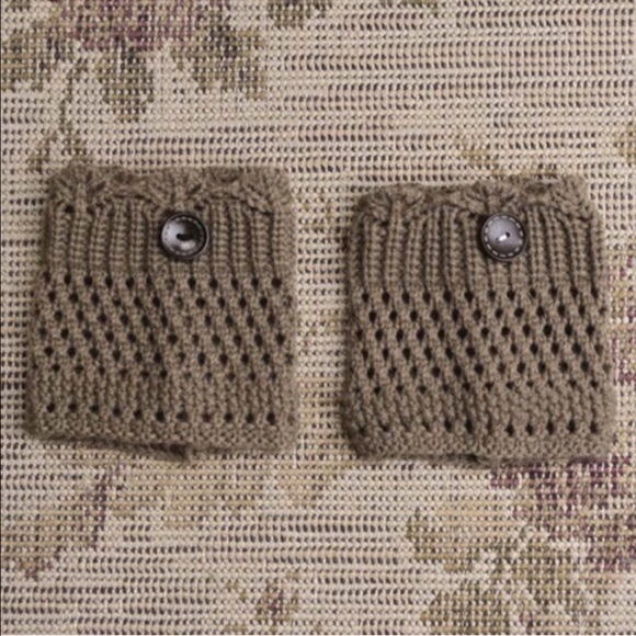 🆕MARLENE boot cuff - BLACK, GREY - Picture 4 of 4