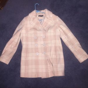 New York and Company cream Peacoat