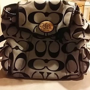 Authentic coach back pack