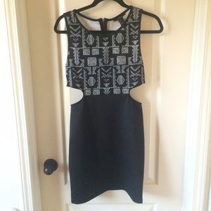 NWOT Forever 21 Dress with Cut Outs