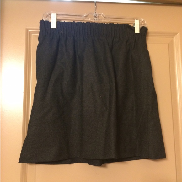 Jcrew slate gray skirt
