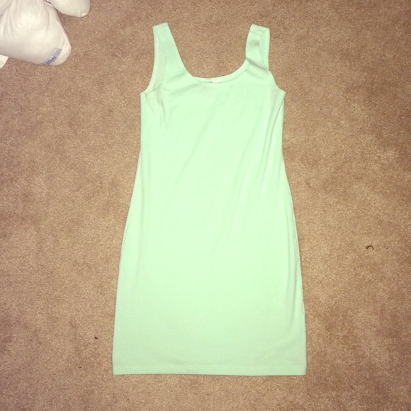 Mint green bodycon!