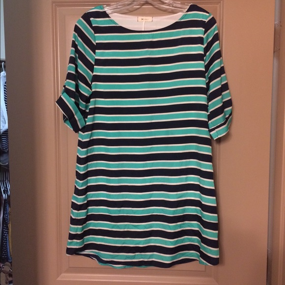 Nautical striped dress