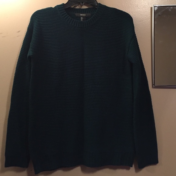 Emerald green sweater