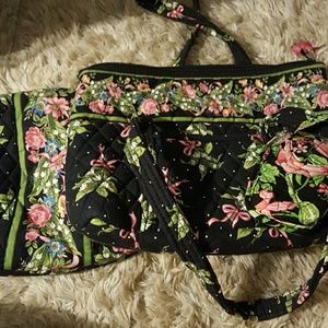 Vera Bradley Bag and Cosmetic Bag